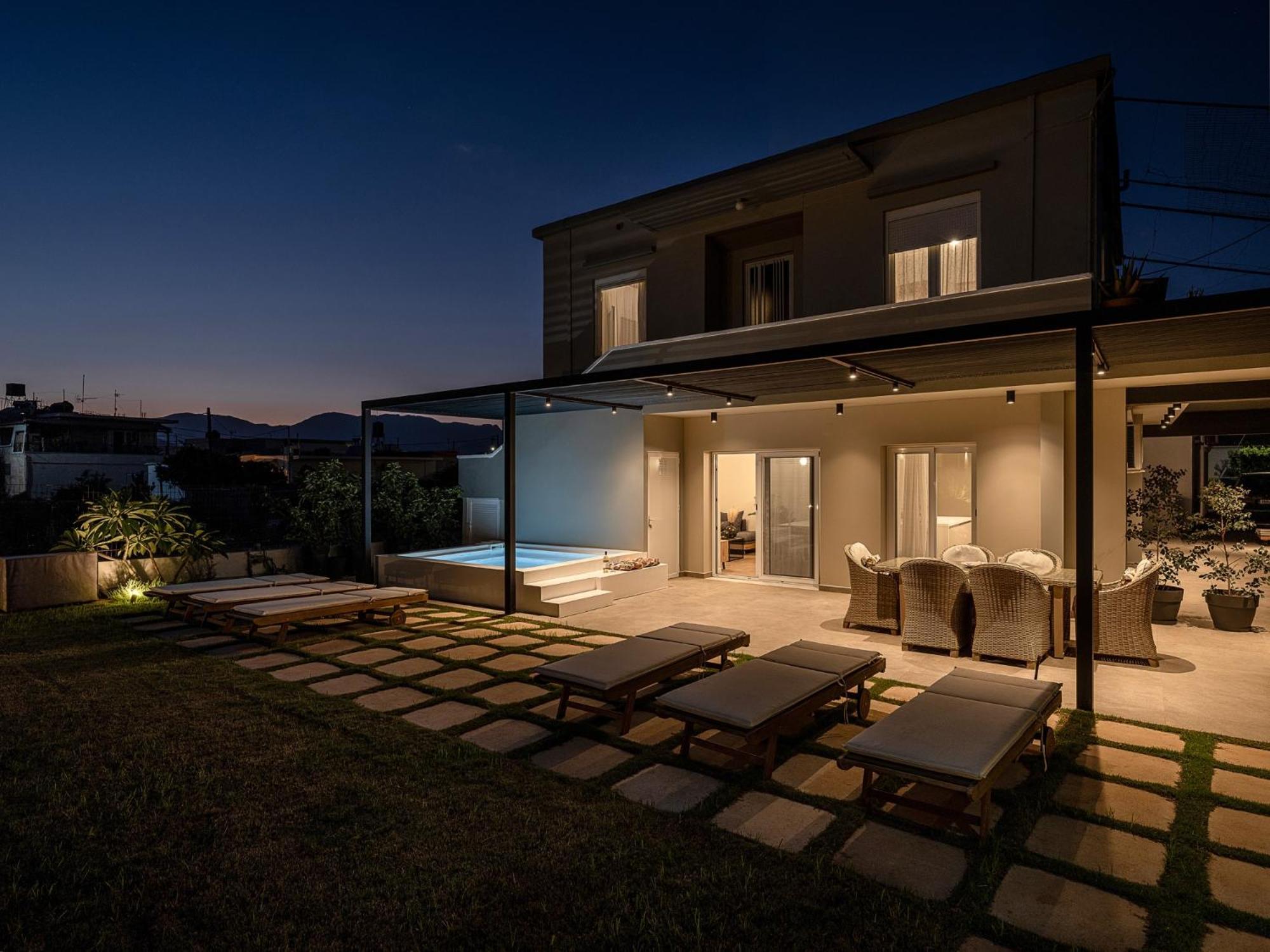 Happyhouse Villa Kissamos Luaran gambar